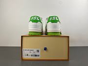LV trainer, white, grey, and green - 2