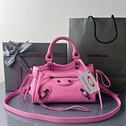 Balenciaga Le City Mini Bag pink color size 24 × 17 × 11.5 cm - 1