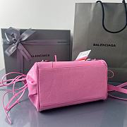 Balenciaga Le City Mini Bag pink color size 24 × 17 × 11.5 cm - 5