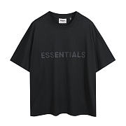 Essential black Tee - 5