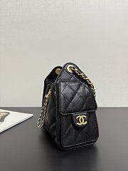 Chanel 26C bucket bag with drawstring mini size 22*21*10cm  - 6
