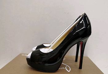 Christian Louboutin high heels patent leather - Heel height: 120 mm
