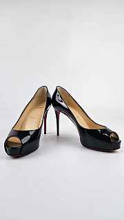 Christian Louboutin high heels patent leather - Heel height: 120 mm - 3