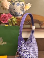 2026 Goyard Limited Edition Purple Hobo Shoulder Bag - 42*27*15 cm - 4