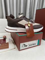 Loro Piana Week End Walk Desert Light Sneaker - 4