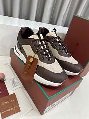 Loro Piana Week End Walk Desert Light Sneaker - 3