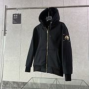Moose Knules SS23 solid color hooded zip-up - 6