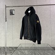 Moose Knules SS23 solid color hooded zip-up - 3