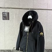 Moose Knules SS23 solid color hooded zip-up - 2