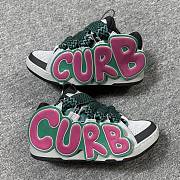  Lanvin Curb-Lettering Sneakers  - 1