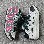  Lanvin Curb-Lettering Sneakers  - 3