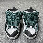 Lanvin Curb-Lettering Sneakers  - 2