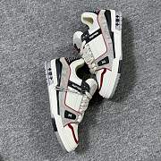 Louis Vuitton Trainer white and gray - 4
